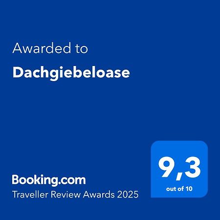 Dachgiebeloase Leilighet Mehlmeisel Eksteriør bilde